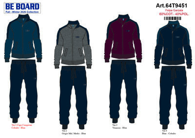 TUTA UOMO 64T9451 Tellini S.r.l. Ingrosso Abbigliamento